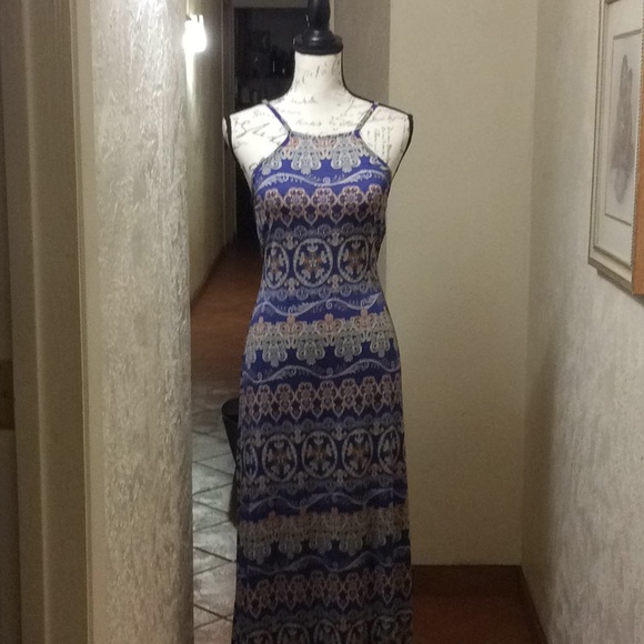 Multicolored dress Spandex - Picture 6 of 7